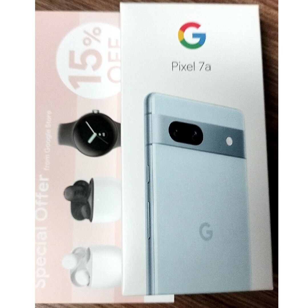 スマホ/家電/カメラ新品 Google Pixel 7a Sea 128GB未開封 ライトブルー