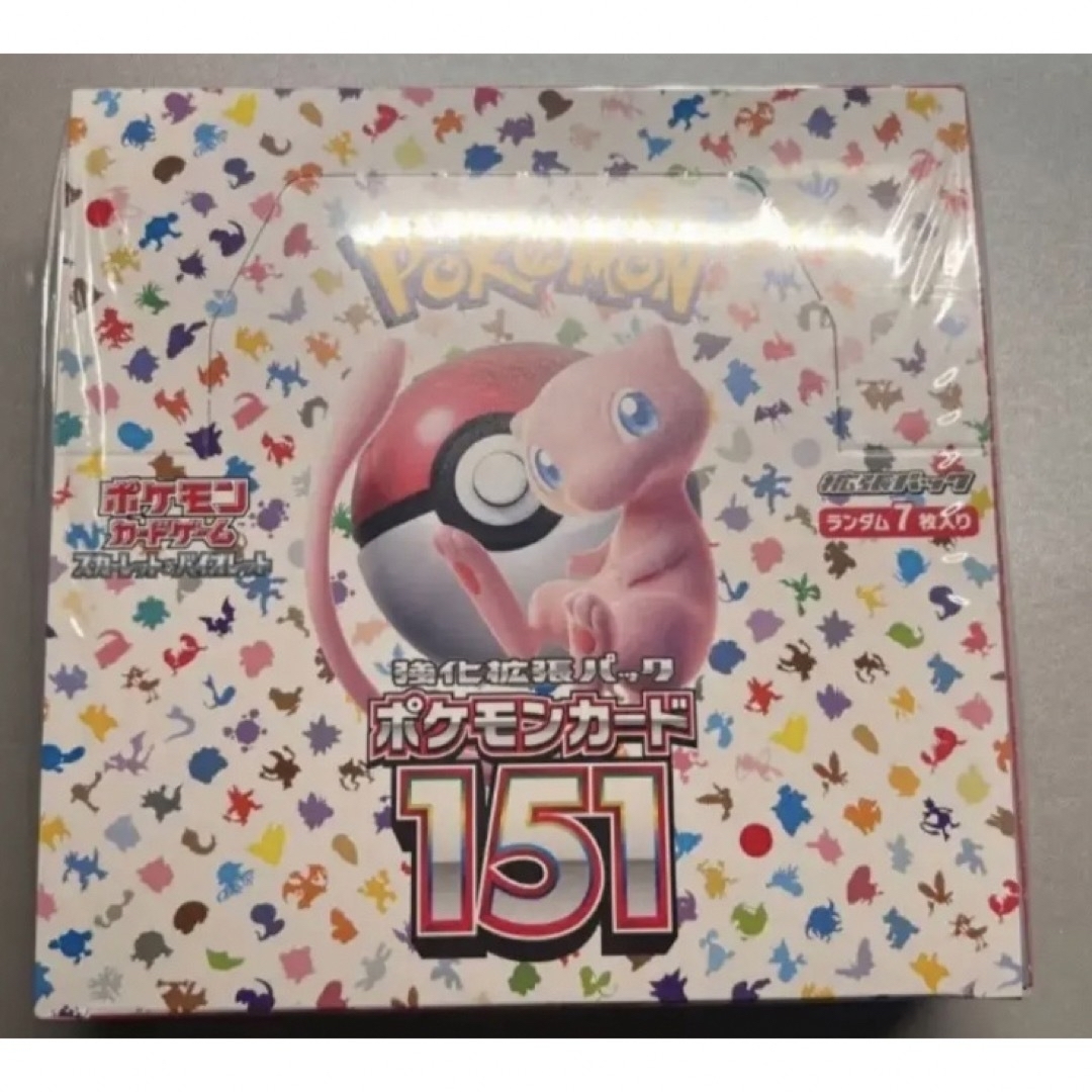 ポケモンカード　151 BOX シュリンク付き