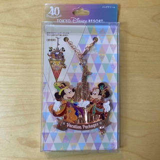 ディズニー(Disney)のディズニーリゾート　バケーションパッケージ　40周年バッグチャーム(チャーム)