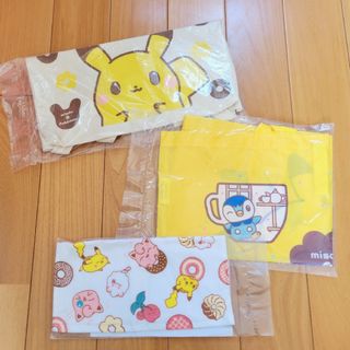 ポケモン(ポケモン)の【新品!未使用!未開封!】ポケモン　トートバッグ　エコバッグ　ハンドタオル(キャラクターグッズ)