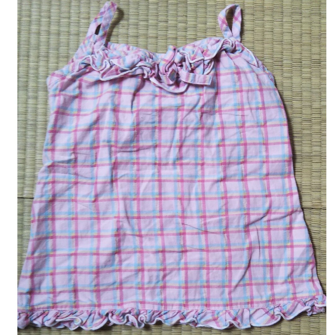 女児ワンピース90センチ 3枚セット キッズ/ベビー/マタニティのキッズ服女の子用(90cm~)(ワンピース)の商品写真