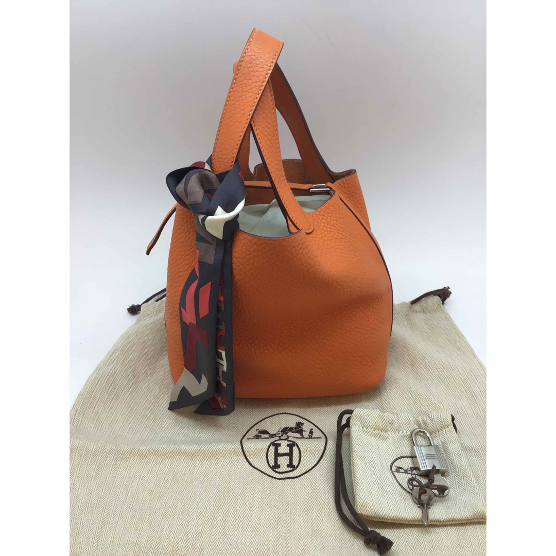 HERMES ピコタンロック18 トリヨンクレマンス/L刻印