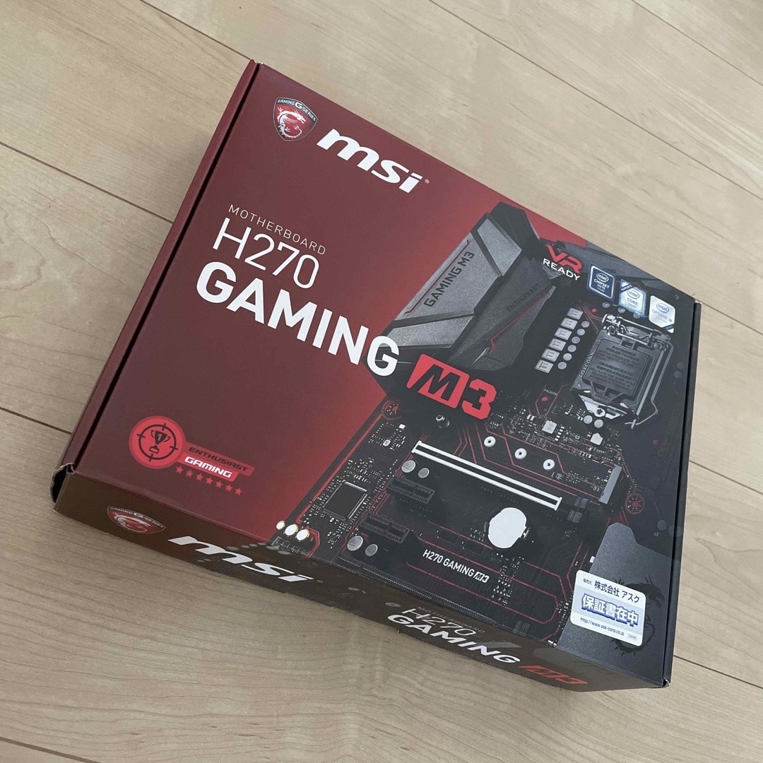 msi(エムエスアイ)の専用 core i7-7700 + msi H270 GAMING M3 セット スマホ/家電/カメラのPC/タブレット(PCパーツ)の商品写真