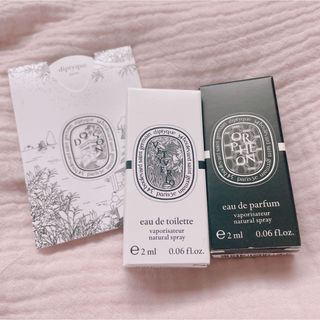 ディプティック(diptyque)のdiptyque 香水サンプル3点(ユニセックス)