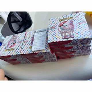 ポケモン(ポケモン)の151ポケモンカード10BOX(Box/デッキ/パック)