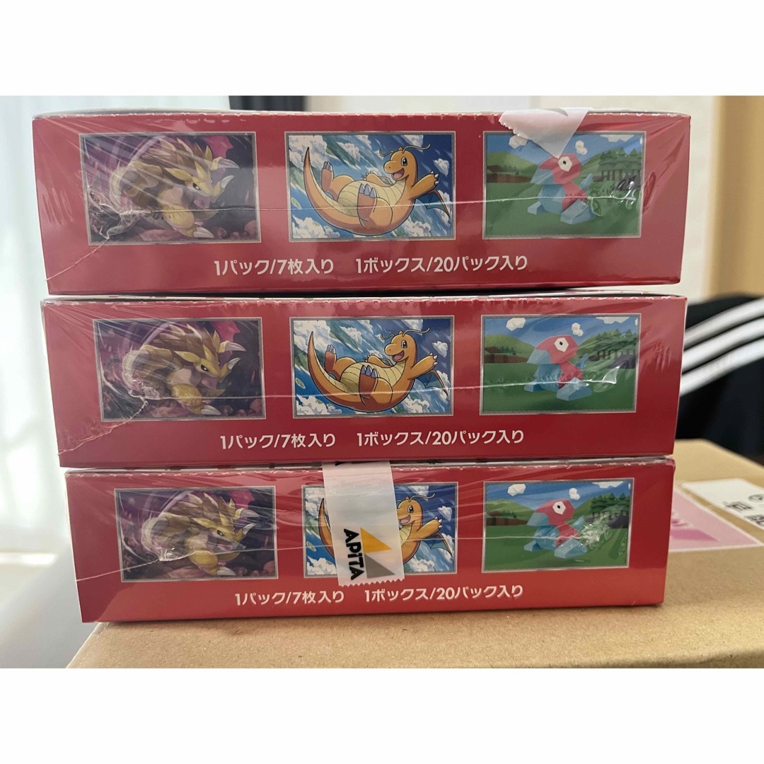 ポケモンカード 151 ボックス 4box シュリンク付き