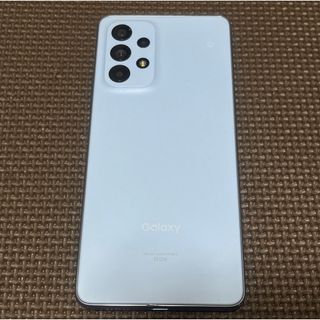 ギャラクシー(Galaxy)のGalaxy A53 SCG15 オーサムブルー au SIMフリー(スマートフォン本体)