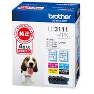 ブラザー(brother)のブラザー インクジェットプリンタ カートリッジ LC3111-4PK(PC周辺機器)