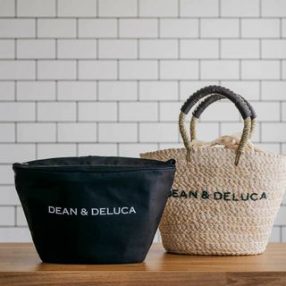 ディーンアンドデルーカ(DEAN & DELUCA)のディーン&デルーカ  ビームス コラボ即完売カゴバック    小(エコバッグ)