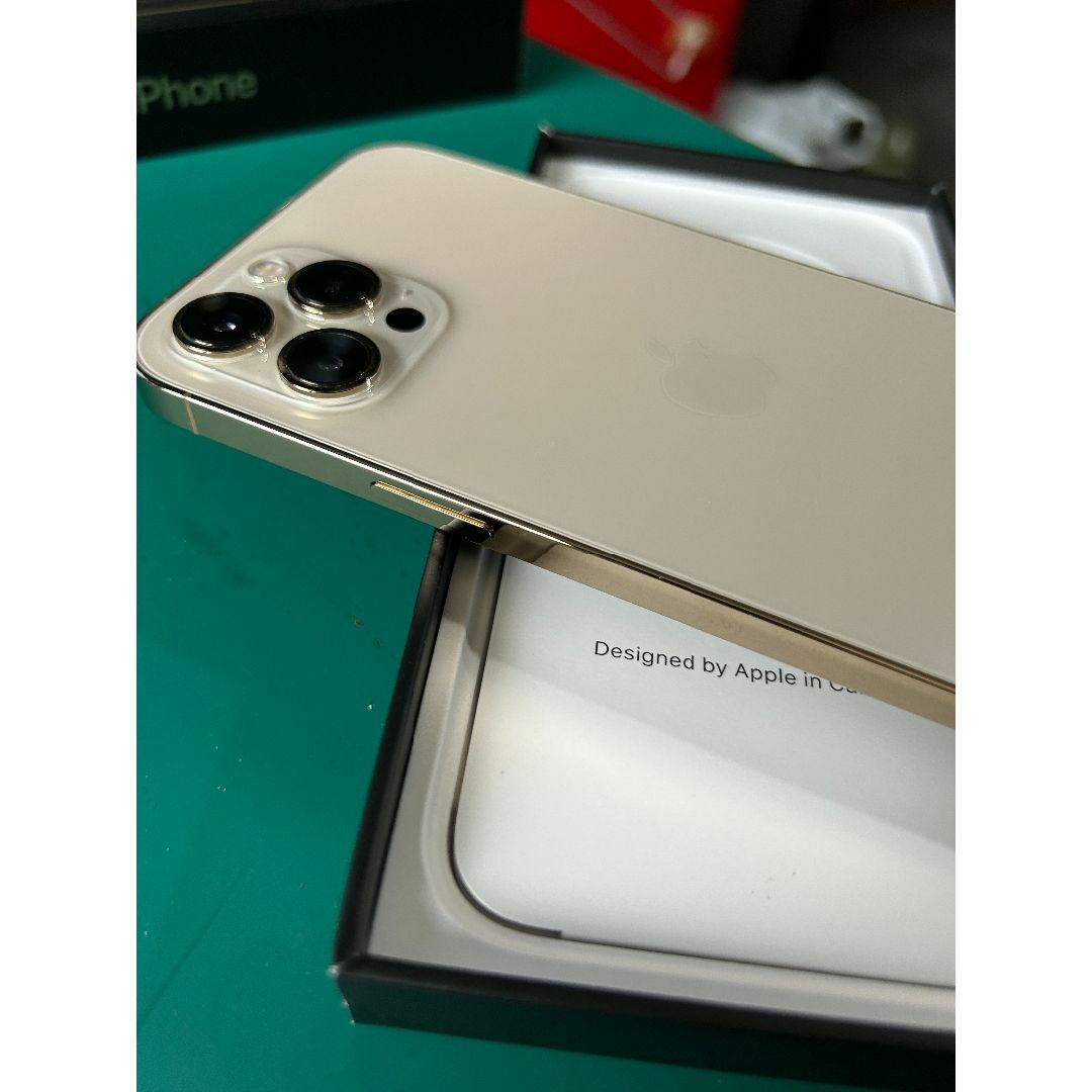 【SIMフリー】Apple iPhone12ProMax256GB/ゴールド