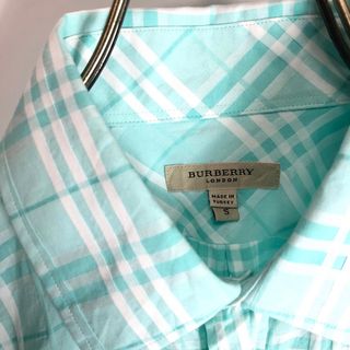 BURBERRY - 美品 現行 BURBERRY バーバリー 春夏 メンズ チェック柄