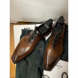 ベルルッティ(Berluti)の新品世界完売　ベルルッティBERLUTIアレッサンドロエッジスクリットシューズ7(ドレス/ビジネス)