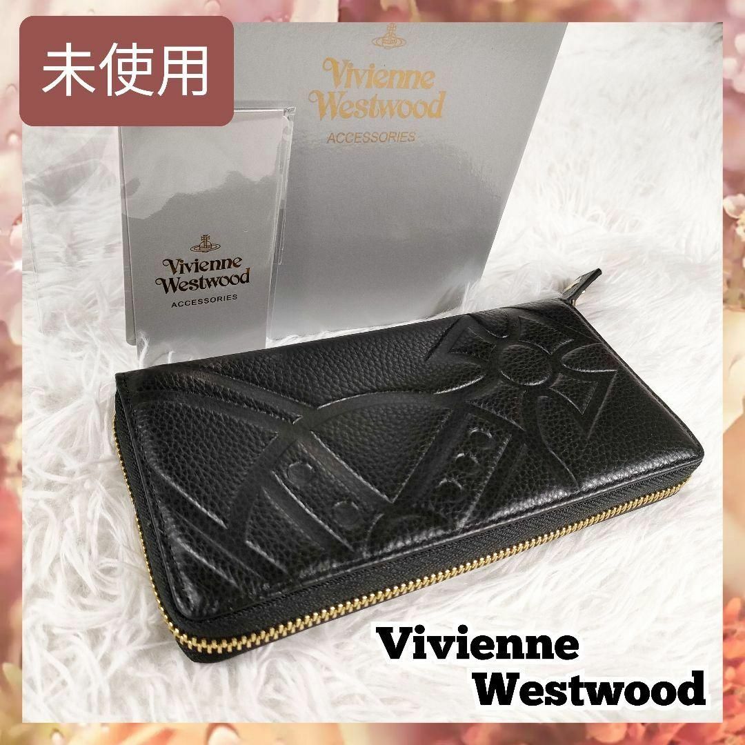 未使用 Vivienne Westwood 長財布 ラウンドファスナー エナメル - 長財布