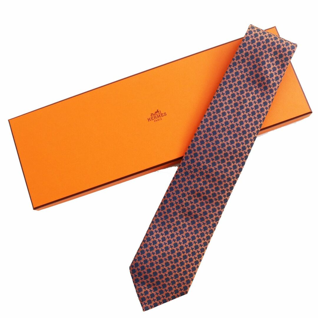 Hermes - 未使用品○HERMES エルメス 659059 シルク100% チェーン/鎖