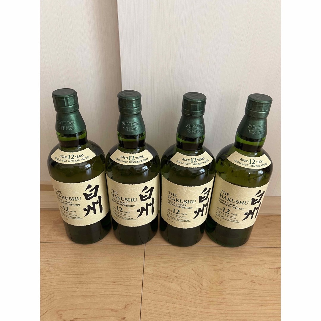 サントリー白州12年4本セット酒