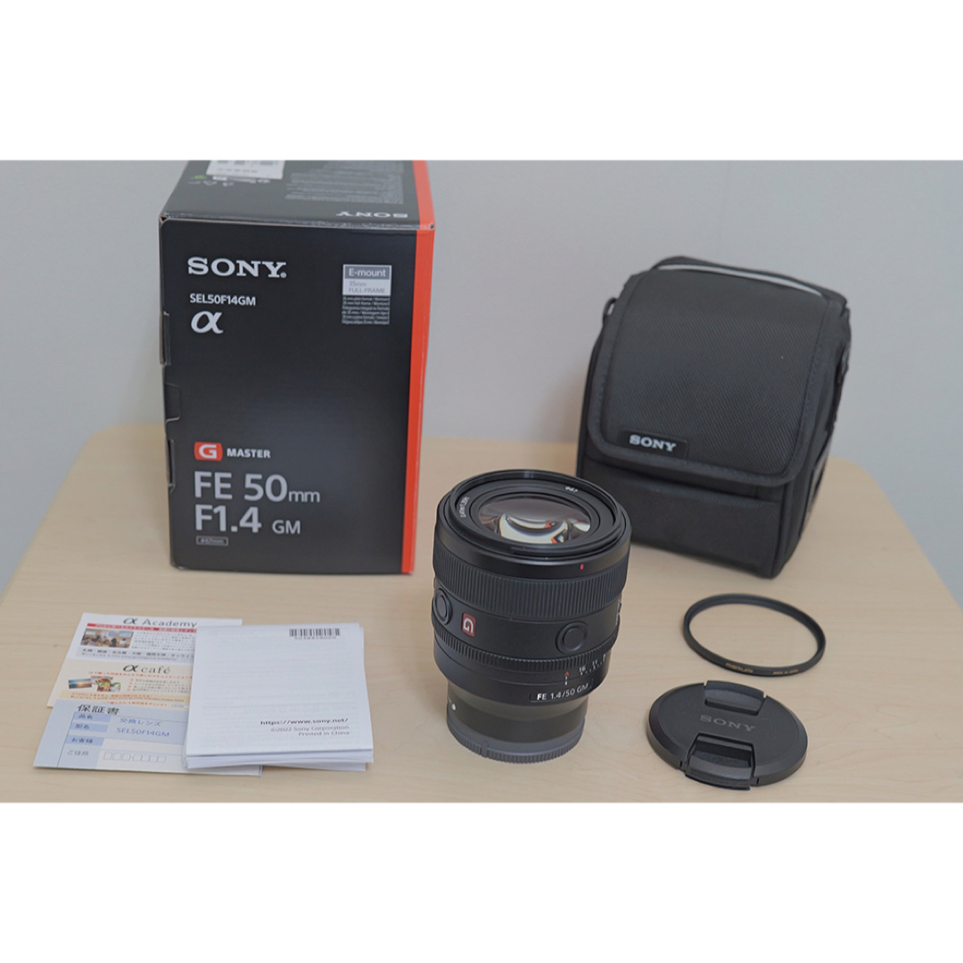 SONY(ソニー)のSONY FE 50mm F1.4 GM SEL50F14GM スマホ/家電/カメラのカメラ(レンズ(単焦点))の商品写真