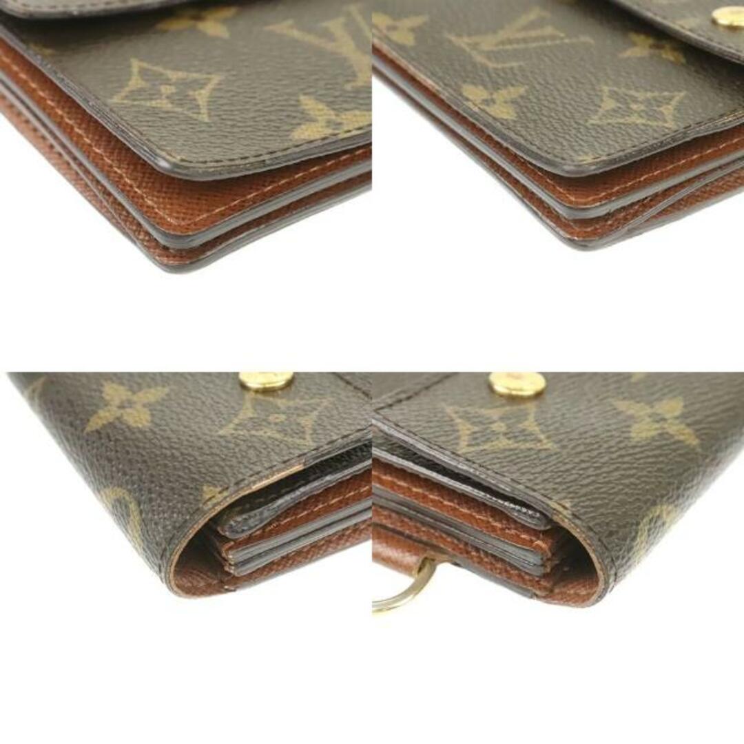 ルイヴィトン 二つ折り長財布 ポルトフォイユ アコルディオン M58008 中古 モノグラム ブラウン LOUIS VUITTON 【中古】 | チェーンストラップ欠品 ロングウォレット ユニセックス ファッション ビジネスシーン サイフ シンプル ビトン LV ブランド小物 Bランク