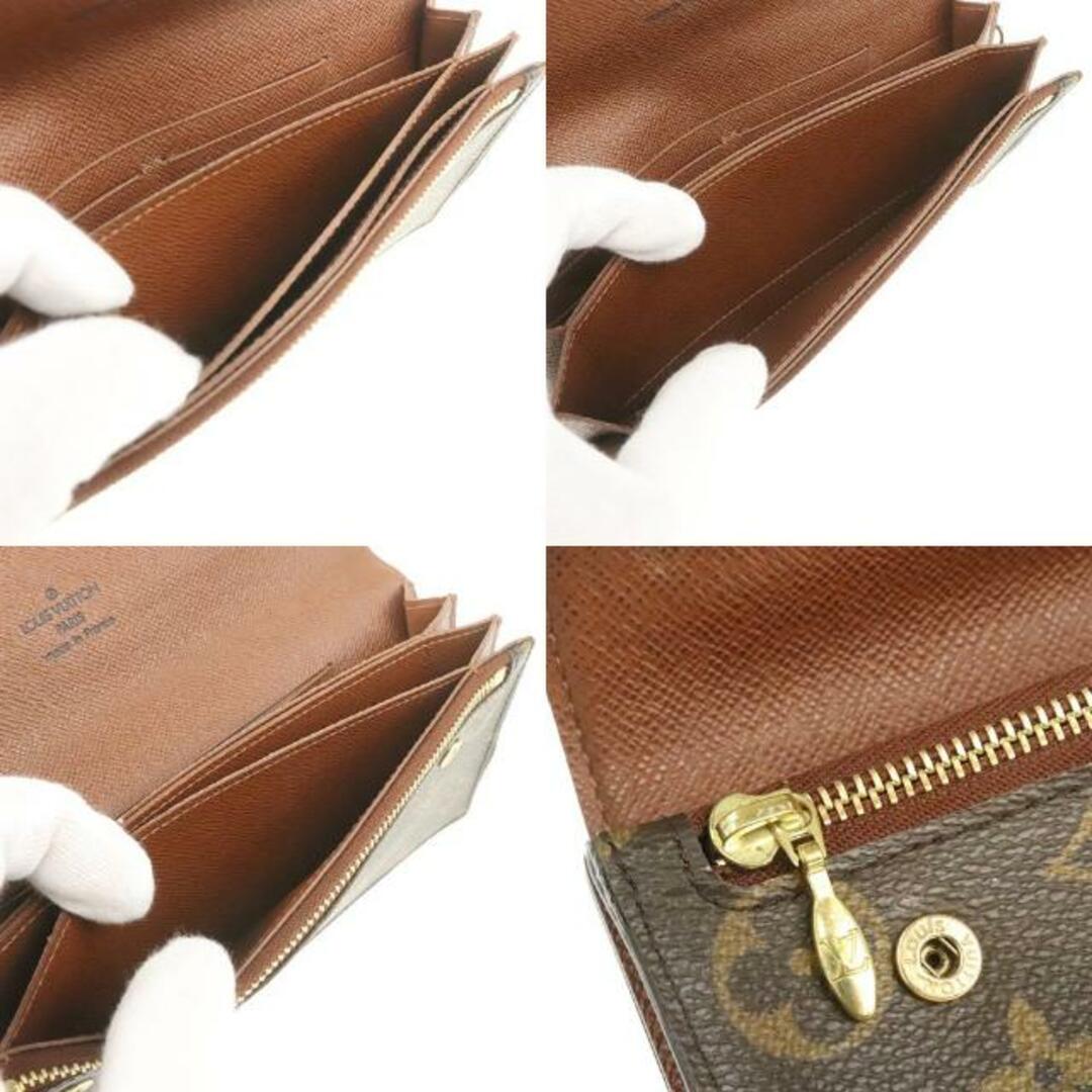 ルイヴィトン 二つ折り長財布 ポルトフォイユ アコルディオン M58008 中古 モノグラム ブラウン LOUIS VUITTON 【中古】 | チェーンストラップ欠品 ロングウォレット ユニセックス ファッション ビジネスシーン サイフ シンプル ビトン LV ブランド小物 Bランク