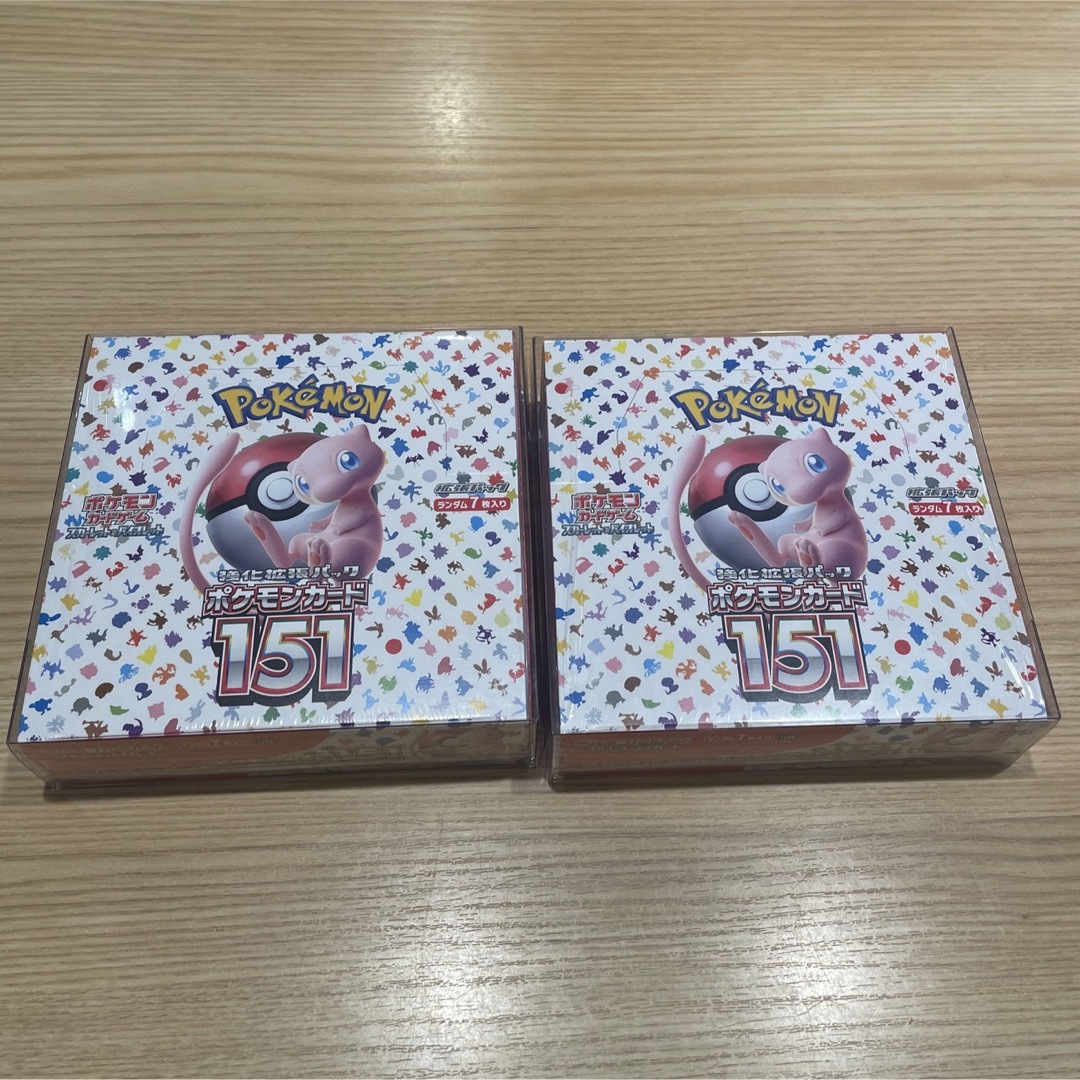 ポケモンカード151 シュリンク付き2BOX - トレーディングカード ポケモンカード151 シュリンク付き2BOX - トレーディングカード