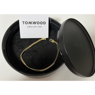 トムウッド(TOM WOOD)の【期間限定割引・新品未使用】TOMWOOD Curb ブレスレット M Gold(ブレスレット)