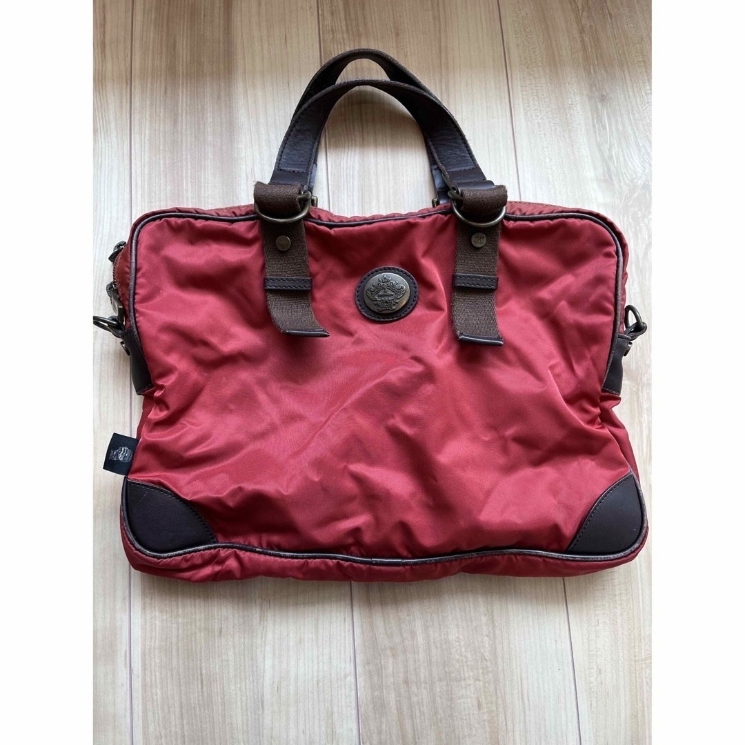 Orobianco(オロビアンコ)のオロビアンコ　ビジネスバッグ　スリム　レッド メンズのバッグ(ビジネスバッグ)の商品写真