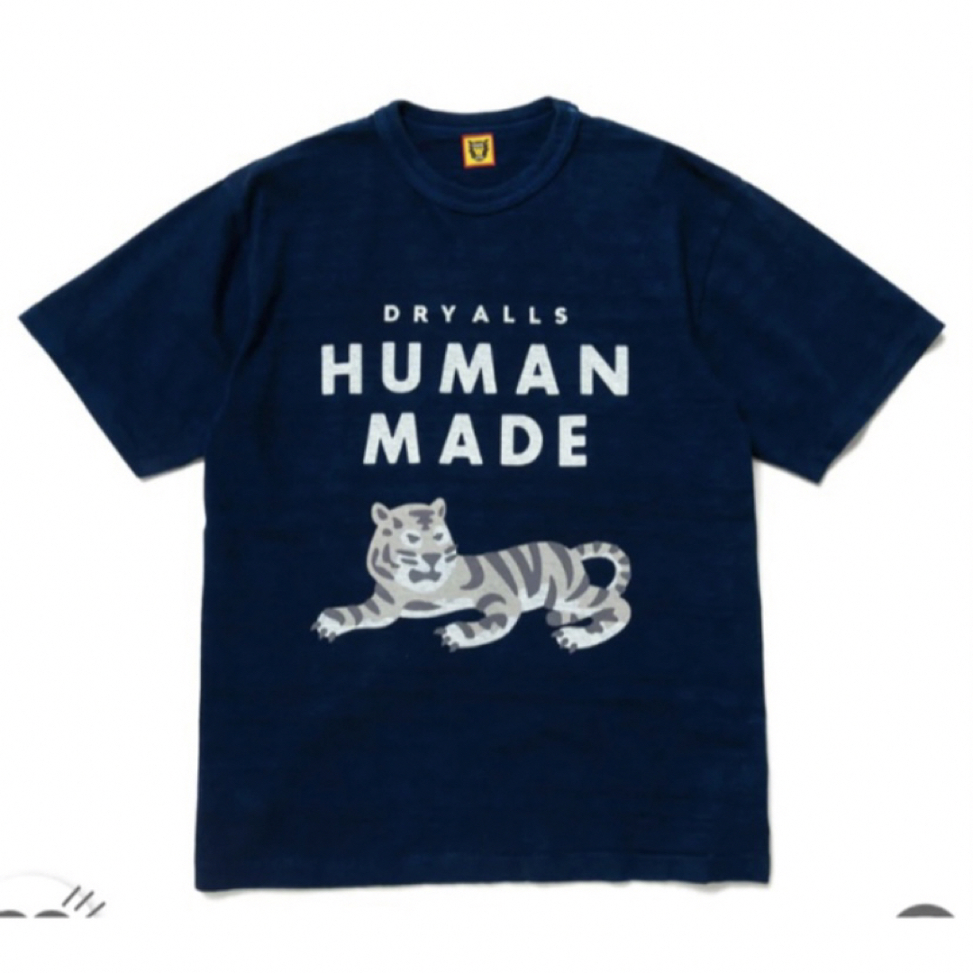 HUMAN MADE(ヒューマンメイド)のHUMAN MADE INDIGO T-SHIRT #2＊XL＊Tシャツ メンズのトップス(Tシャツ/カットソー(半袖/袖なし))の商品写真