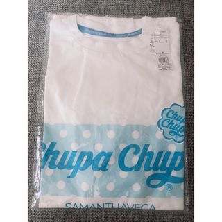 サマンサベガ(Samantha Vega)のSAMANTHAVEGA サマンサベガ  チュッパチャプス　Tシャツ　ブルー(Tシャツ(半袖/袖なし))