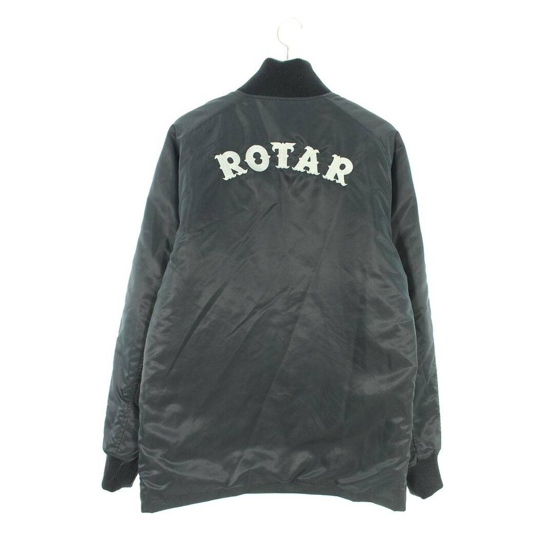 ROTAR - ローター rt2051003 ロゴ刺繍ナイロンファラオコート ROTAR - ローター rt2051003 ロゴ刺繍ナイロンファラオコート