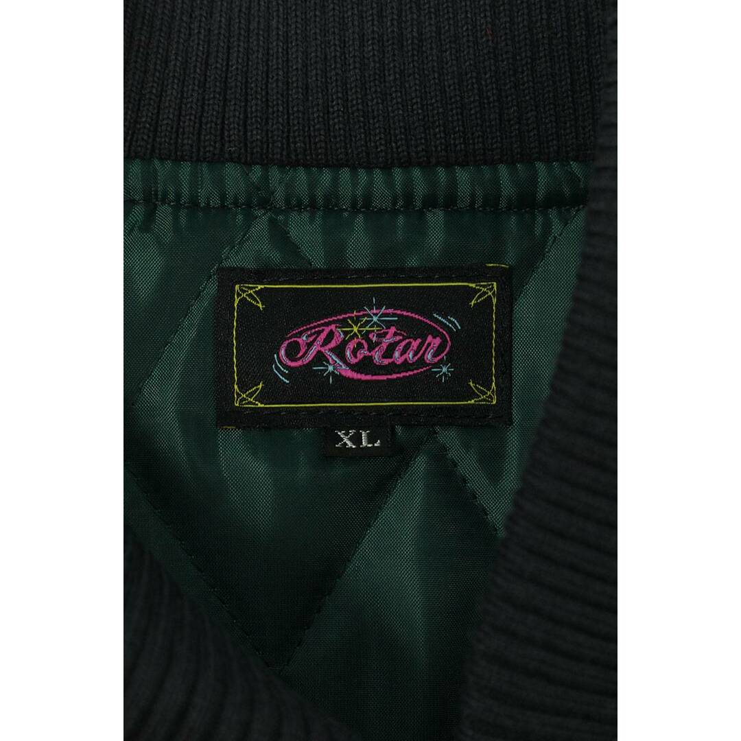 ROTAR - ローター rt2051003 ロゴ刺繍ナイロンファラオコート ROTAR - ローター rt2051003 ロゴ刺繍ナイロンファラオコート