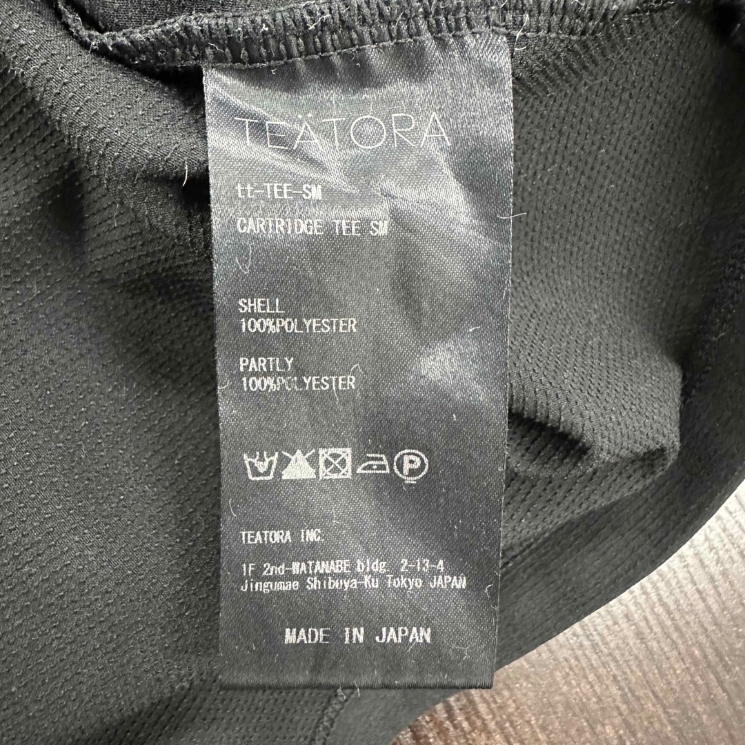 TEATORA(テアトラ)のteatora テアトラ カートリッジT SM 希少サイズ5 メンズのトップス(Tシャツ/カットソー(半袖/袖なし))の商品写真
