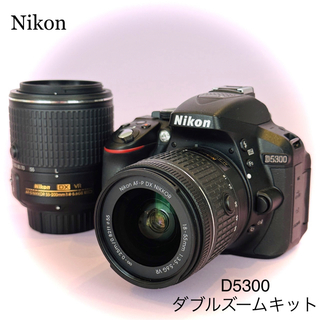 ニコン(Nikon)のsakkk様✨Nikon D5300 ダブルズームキット(デジタル一眼)