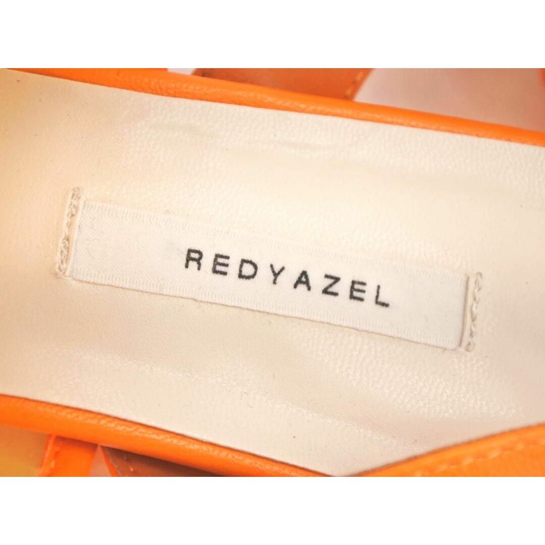 REDYAZEL(レディアゼル)のREDYAZEL レディアゼル クリア ベルト アンクルストラップ サンダル sizeS（22.5ｃｍくらい）/オレンジ  ■◆ レディース レディースの靴/シューズ(サンダル)の商品写真