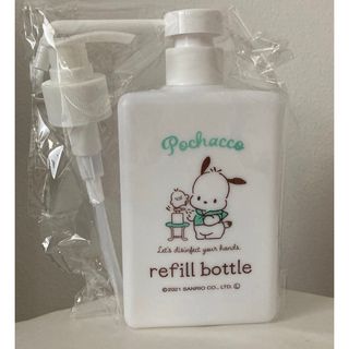 ポチャッコ　refill bottle 詰め替えアルコールボトル(キャラクターグッズ)