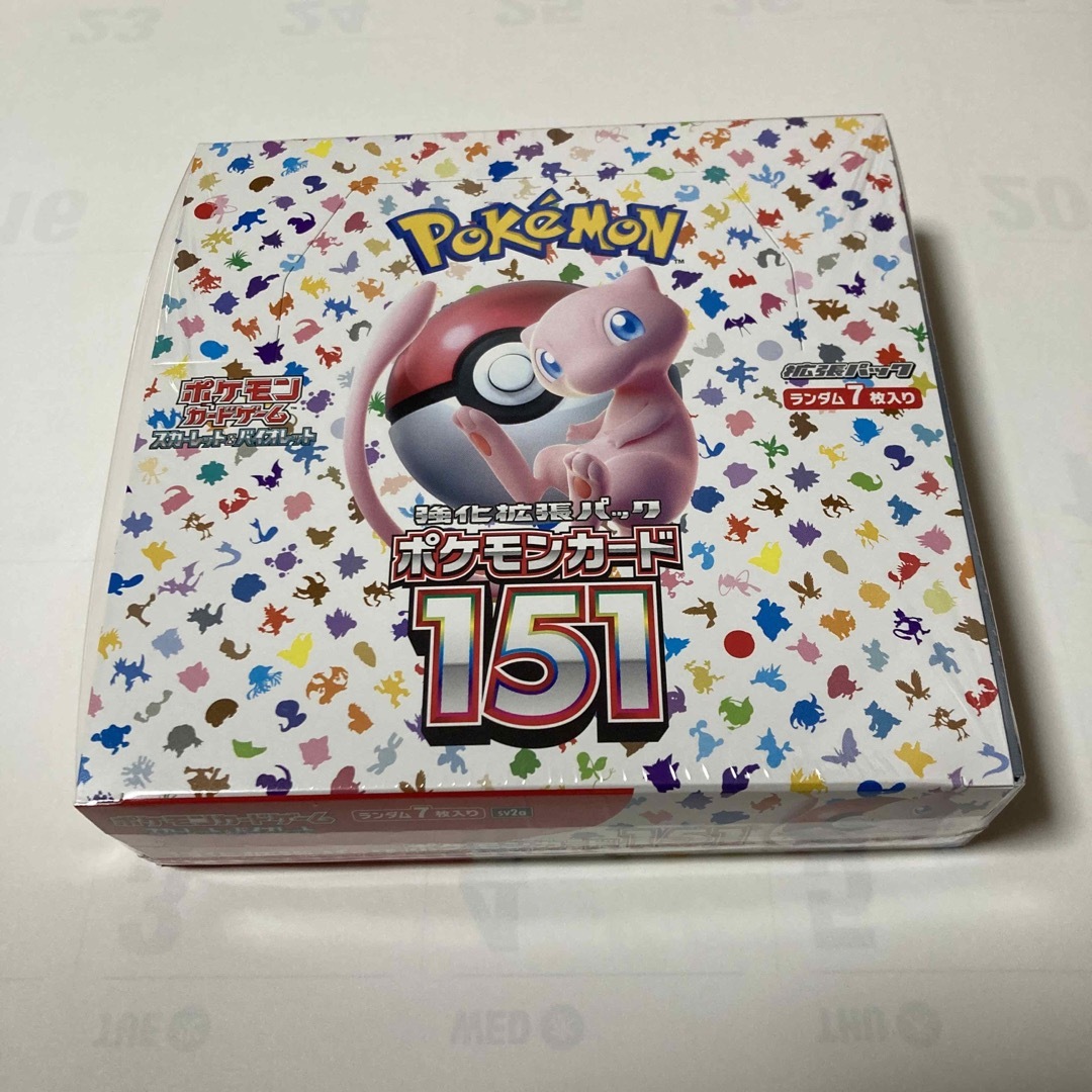 ポケモンカード　151 シュリンク付き　1BOX