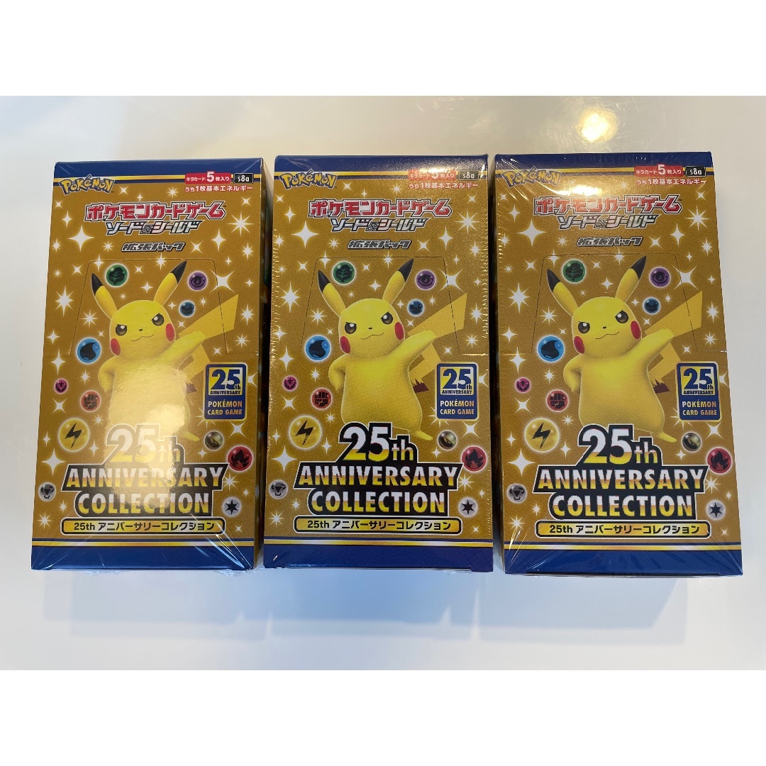 ポケモンカード 25th Anniversary collection 3BOXの通販 by セスク