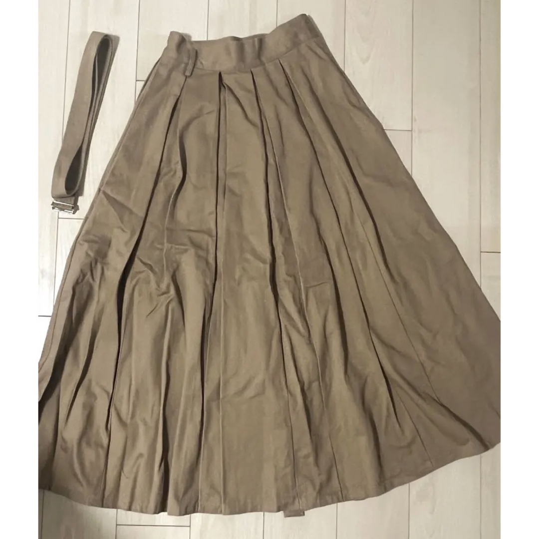 foufou トレンチフレアスカート M レディースのスカート(ロングスカート)の商品写真