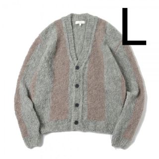 1LDK SELECT - XLサイズ ENNOY BUTTON CARDIGAN BLACKの通販 by