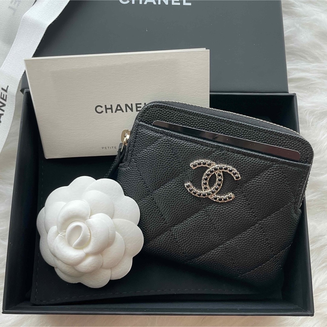 CHANEL 最新 23 ジップコインパース カードケース