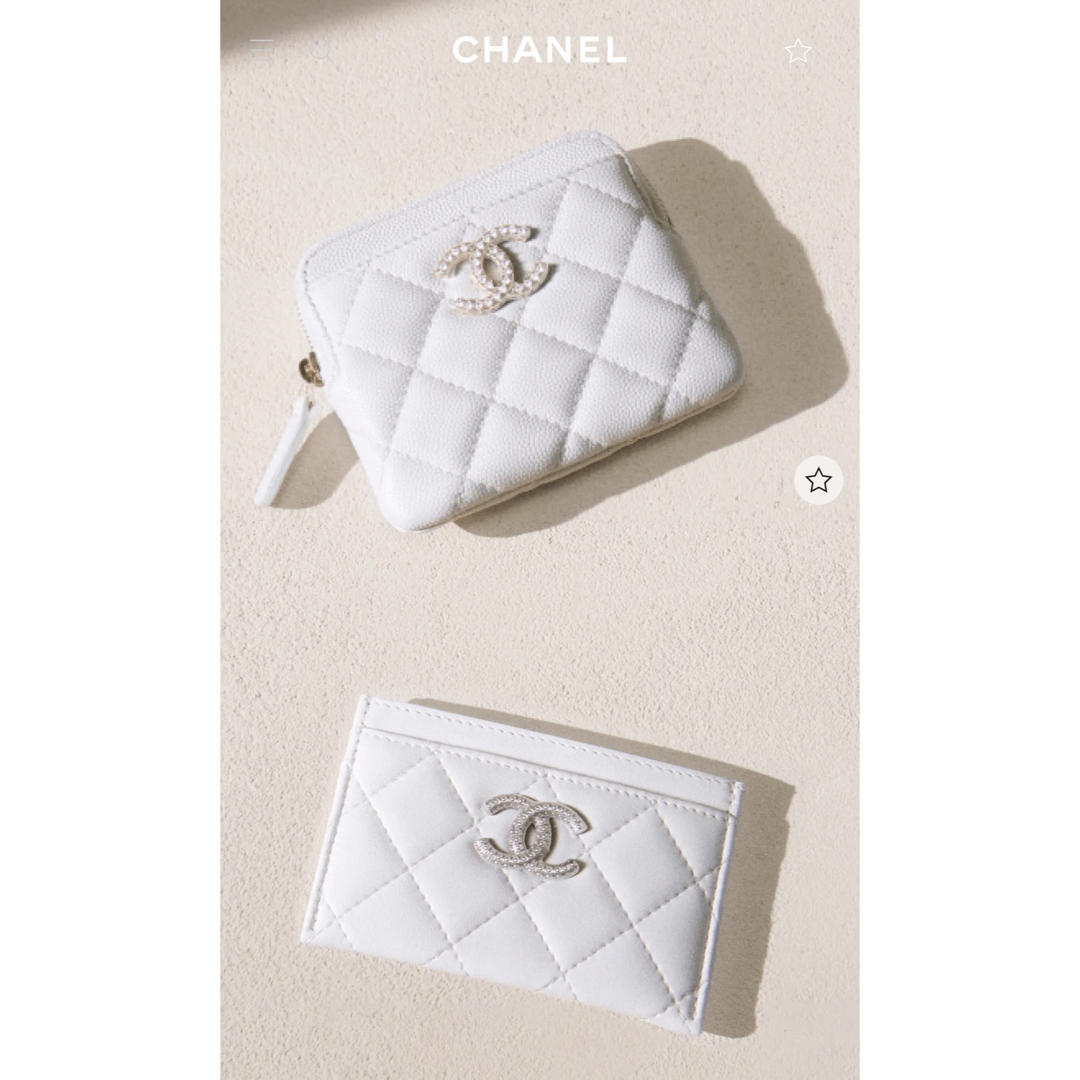 CHANEL(シャネル)のCHANEL 最新 23 ジップコインパース カードケース レディースのファッション小物(コインケース)の商品写真