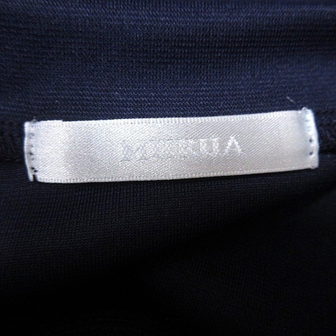 MURUA(ムルーア)のムルーア MURUA カットソー Uネック 七分袖 F 紺 ネイビー /RT レディースのトップス(その他)の商品写真