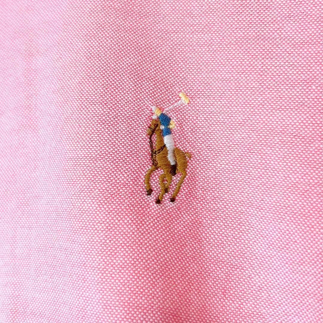 POLO RALPH LAUREN(ポロラルフローレン)のUSA 20　POLO RALPH LAUREN ピンク 長袖シャツ メンズのトップス(シャツ)の商品写真