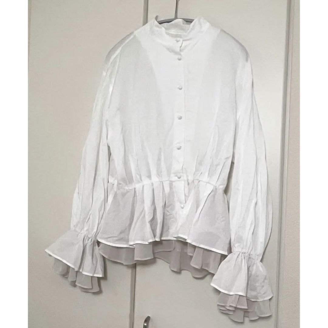 madder madder “絵画の中の”JABOT BLOUSE white レディースのトップス(シャツ/ブラウス(長袖/七分))の商品写真