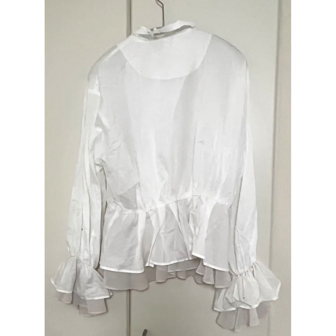 madder madder “絵画の中の”JABOT BLOUSE white レディースのトップス(シャツ/ブラウス(長袖/七分))の商品写真