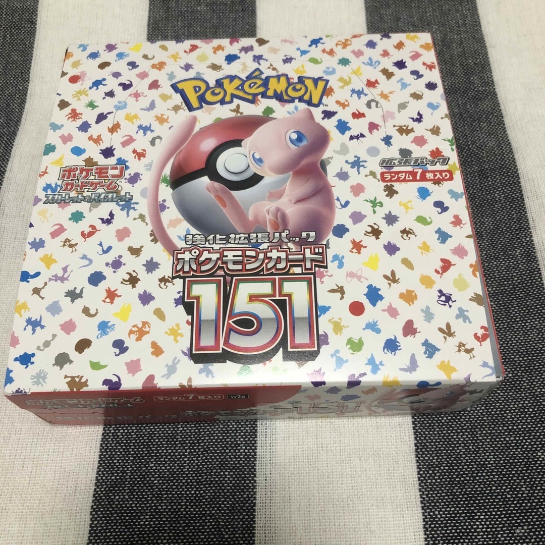 シュリンク無し ポケモンカード151 1box未開封品の+radiokameleon.ba