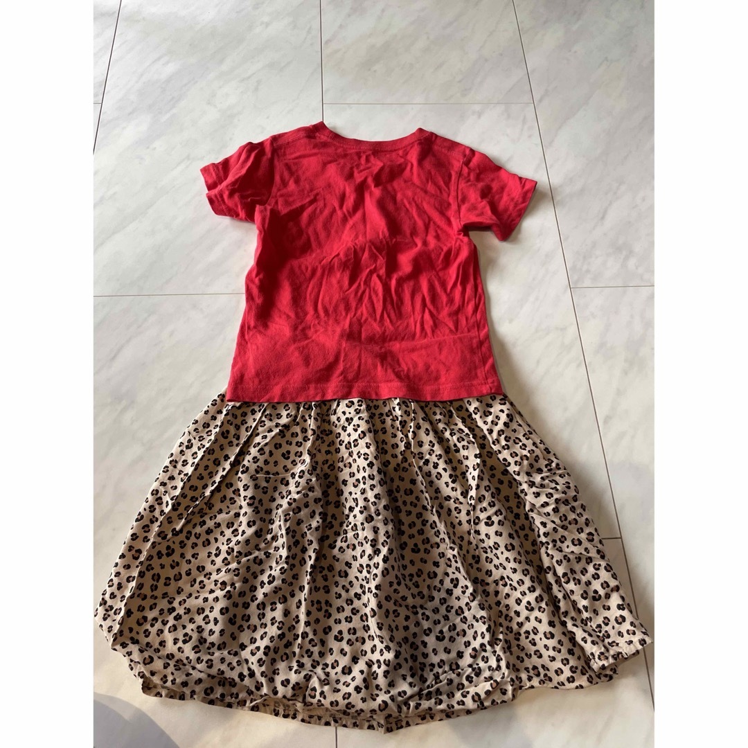 UNIQLO(ユニクロ)のキッズ　洋服セット キッズ/ベビー/マタニティのキッズ服女の子用(90cm~)(Tシャツ/カットソー)の商品写真