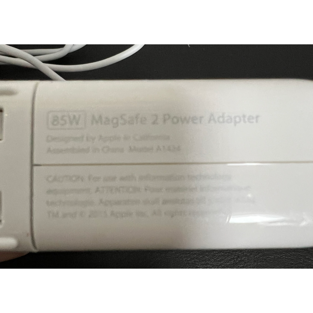Apple - Apple 85W MagSafe 2電源アダプタ 純正の通販 by taka's shop ...