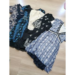 アクシーズファム(axes femme)の☆　美品　送料込み　☆　axes femme　ワンピース(ひざ丈ワンピース)