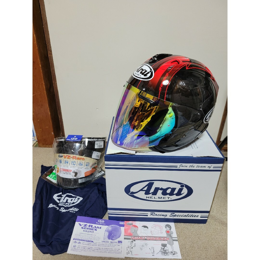 アライ Arai VZ-RAM ハラダツアー 黒 サイズ L (59-60cm) - ヘルメット