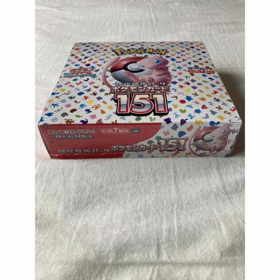 ポケモンカード151 1BOX シュリンク付き 匿名配送 ポケセン産