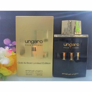 エマニュエルウンガロ(emanuel ungaro)の★香水 エマニュエル ウンガロ 3 III プールオム EDT 100ml★(香水(男性用))